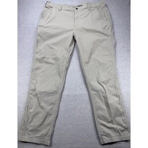 Carhartt Force Relaxed Fit Ripstop Work Pants Mens 42x32 "Dark Khaki" Stretch